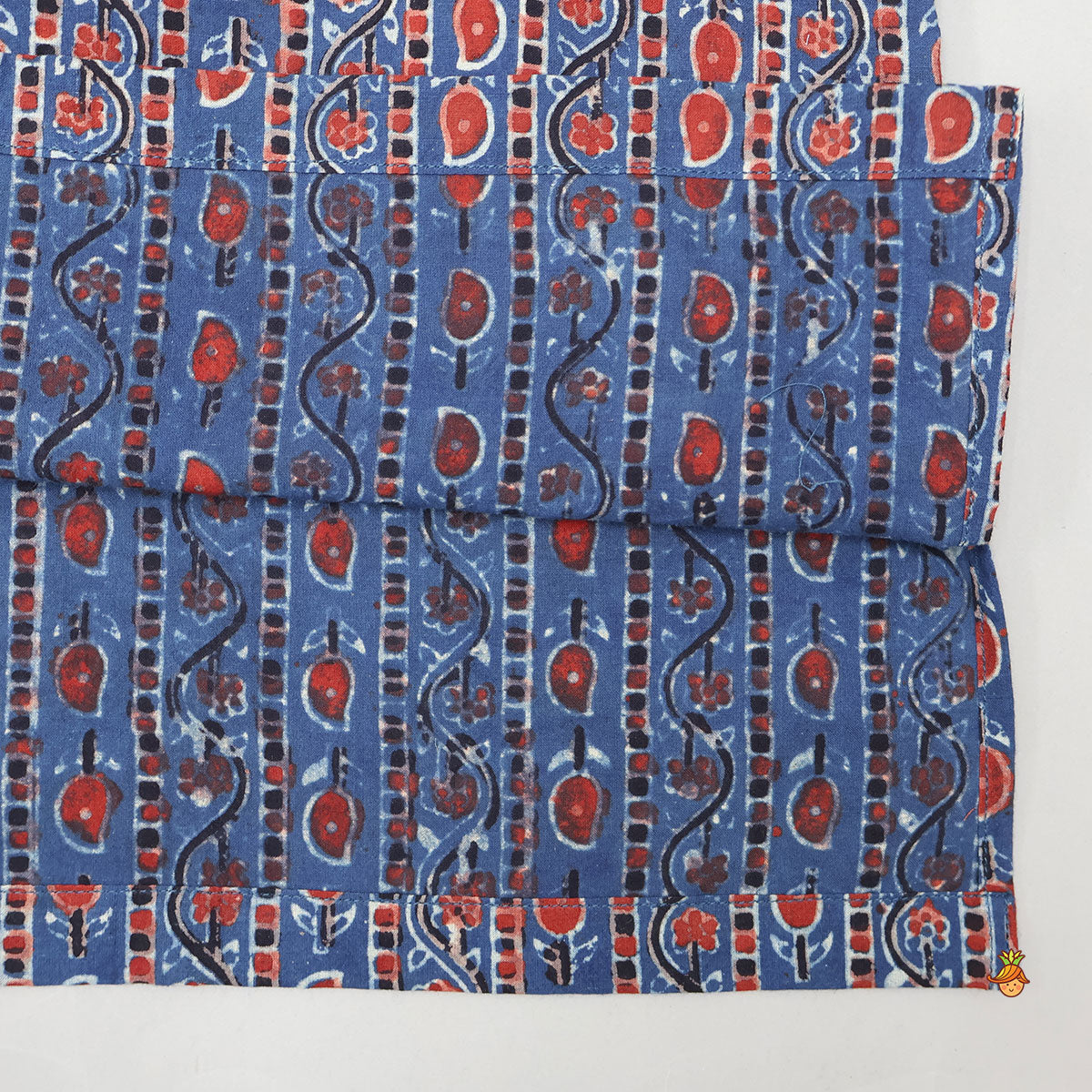 Hand Block Printed Ethnic Kurta And Pyjama