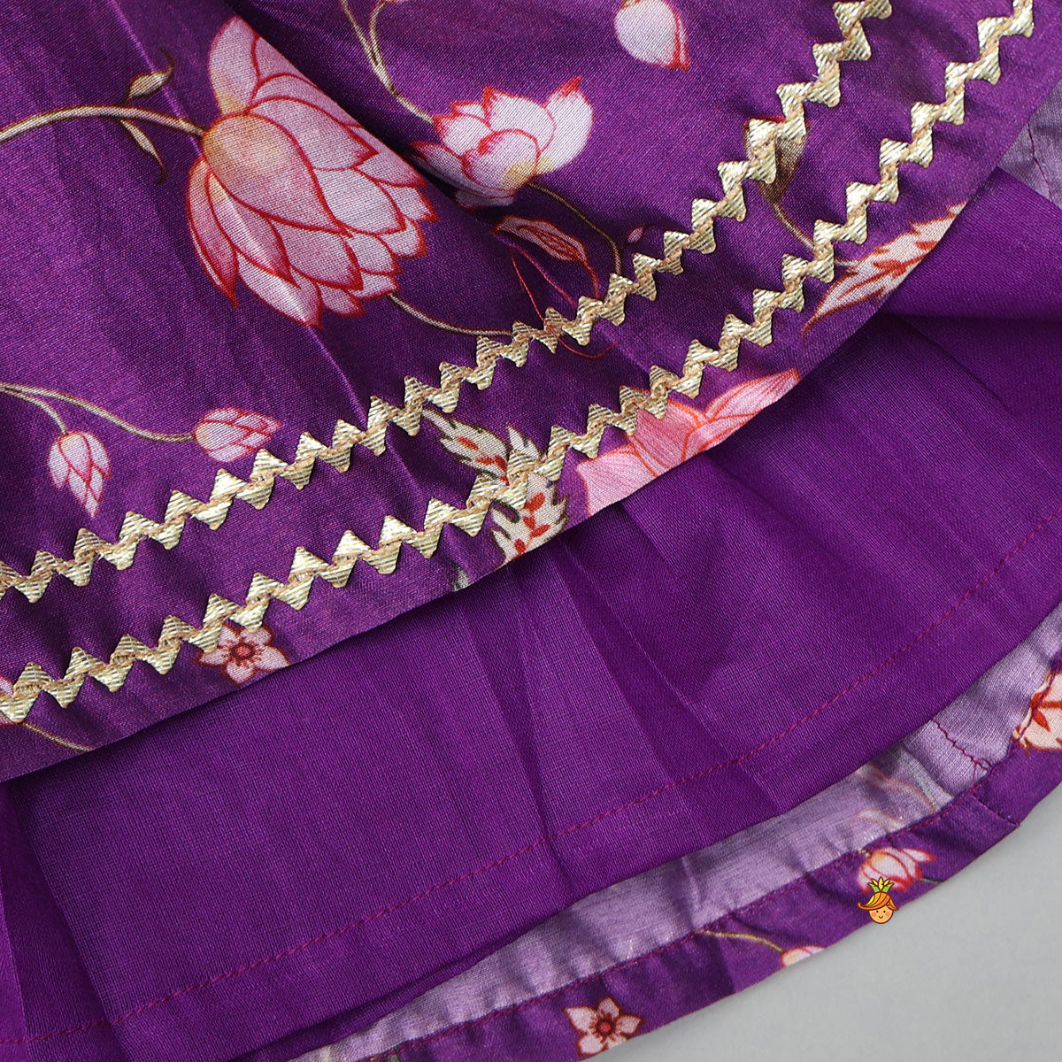 Pre Order: Angarkha Style Kurti And Palazzo