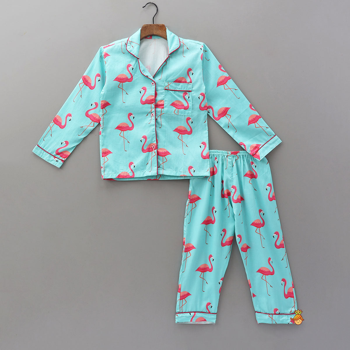 Pre Order: Flamingo Printed Sleepwear