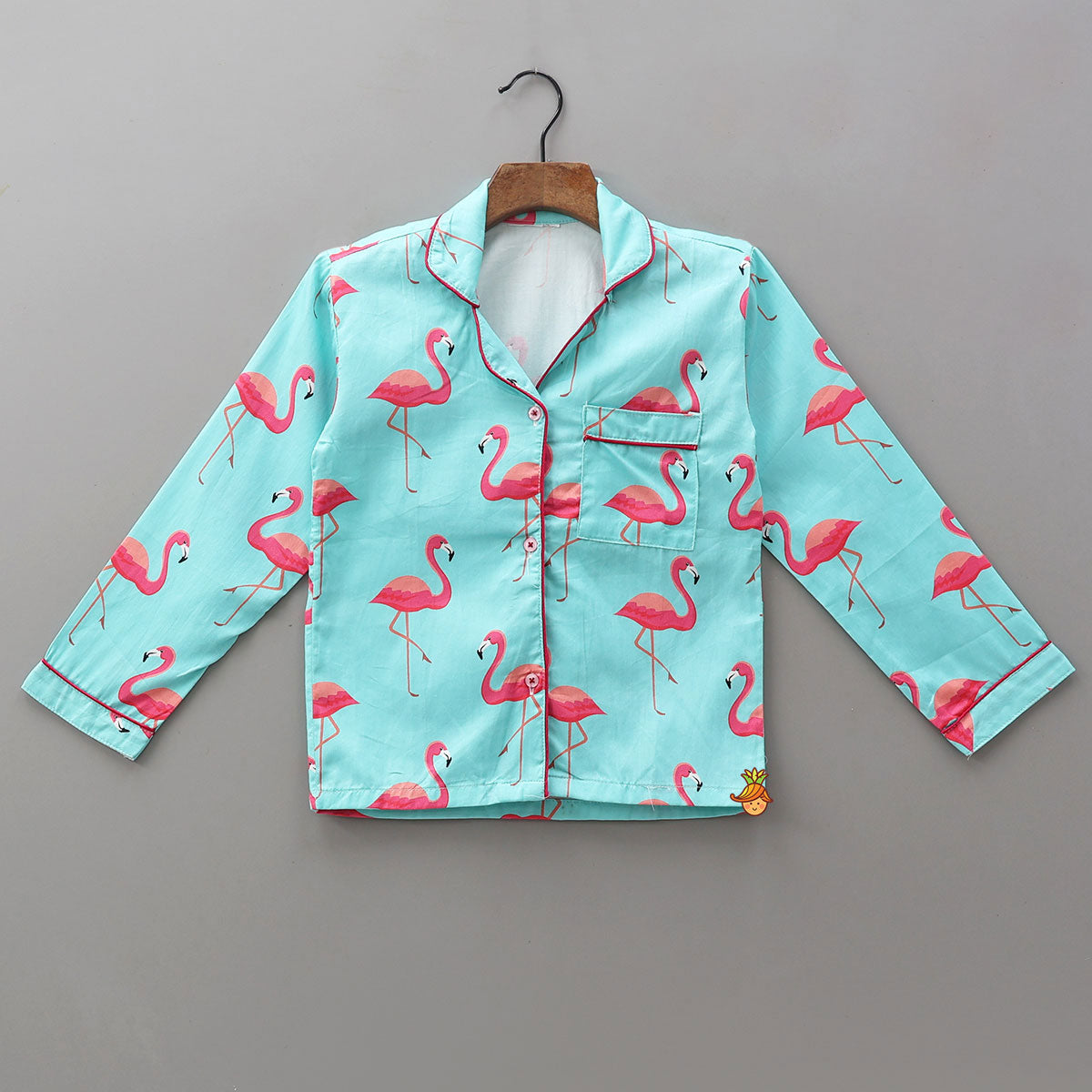 Pre Order: Flamingo Printed Sleepwear