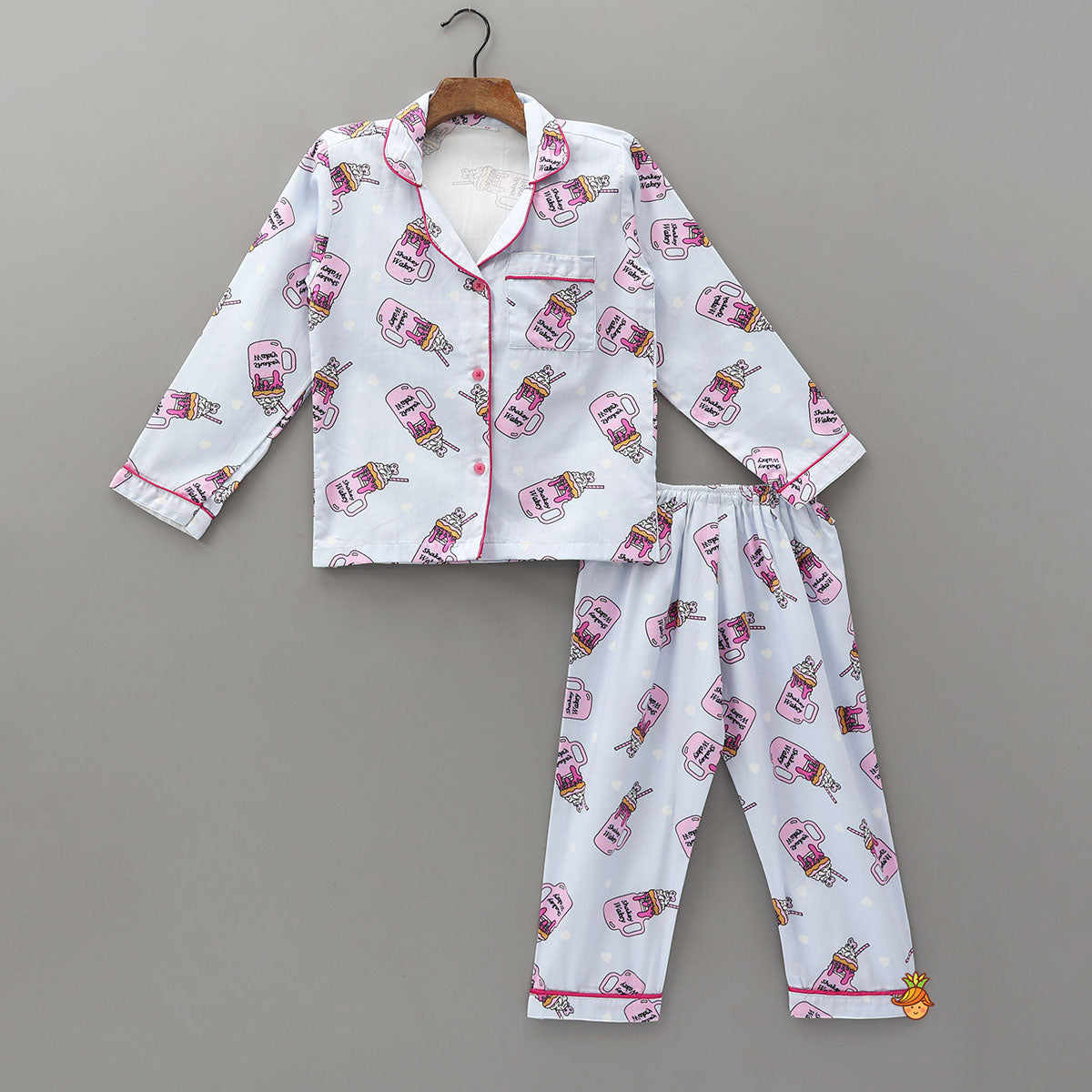 Pre Order: Candy Shake Printed Sleepwear Set