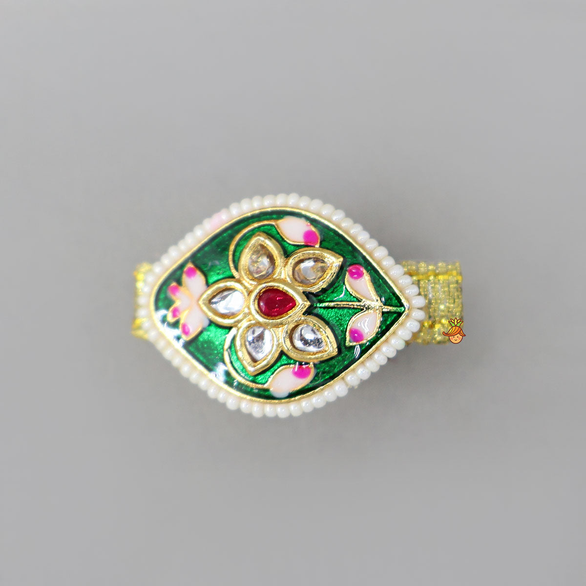 Attractive Floral Hair Clips - Set Of 2