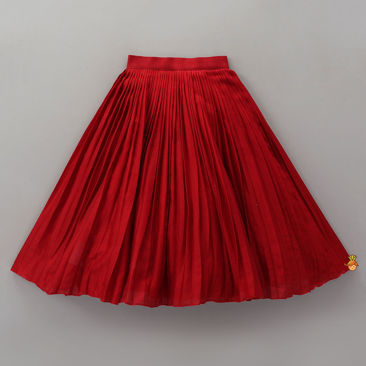Pre Order: Cape Style Hand Embroidered Top And Pleated Lehenga