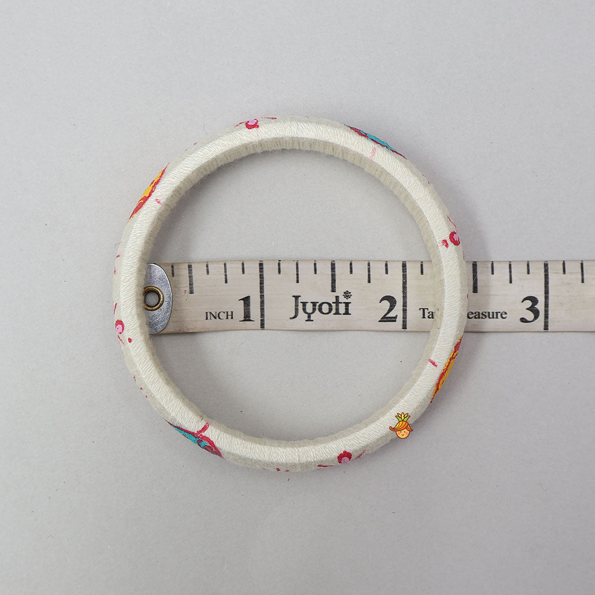 Hand-Painted And Handmade Lovely Bangles - Set Of 5