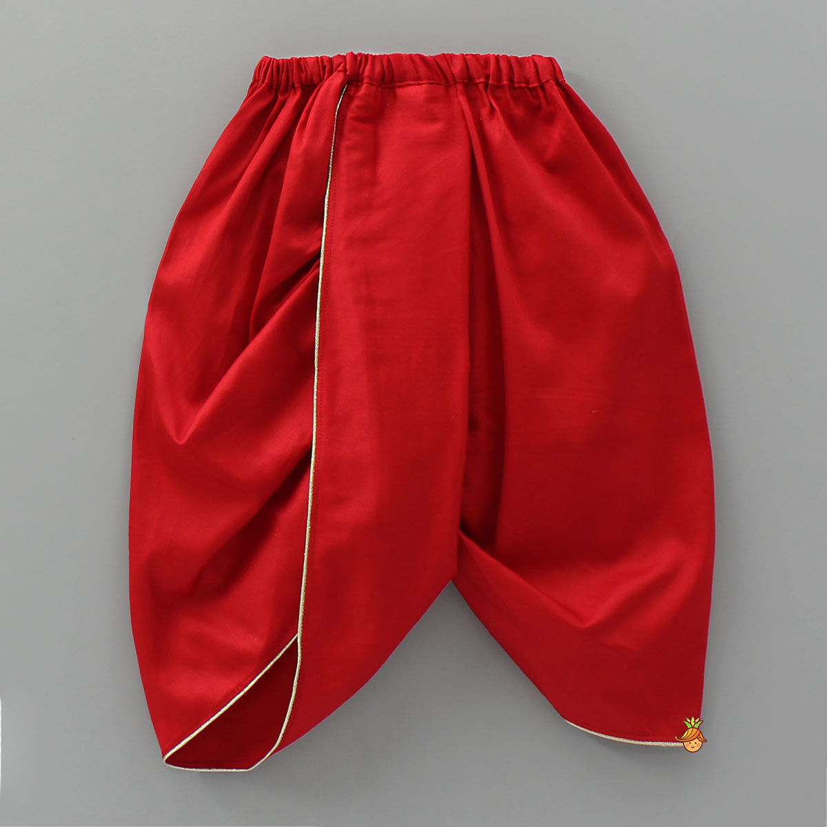 Front Dual Tie-Up Kurta And Dhoti
