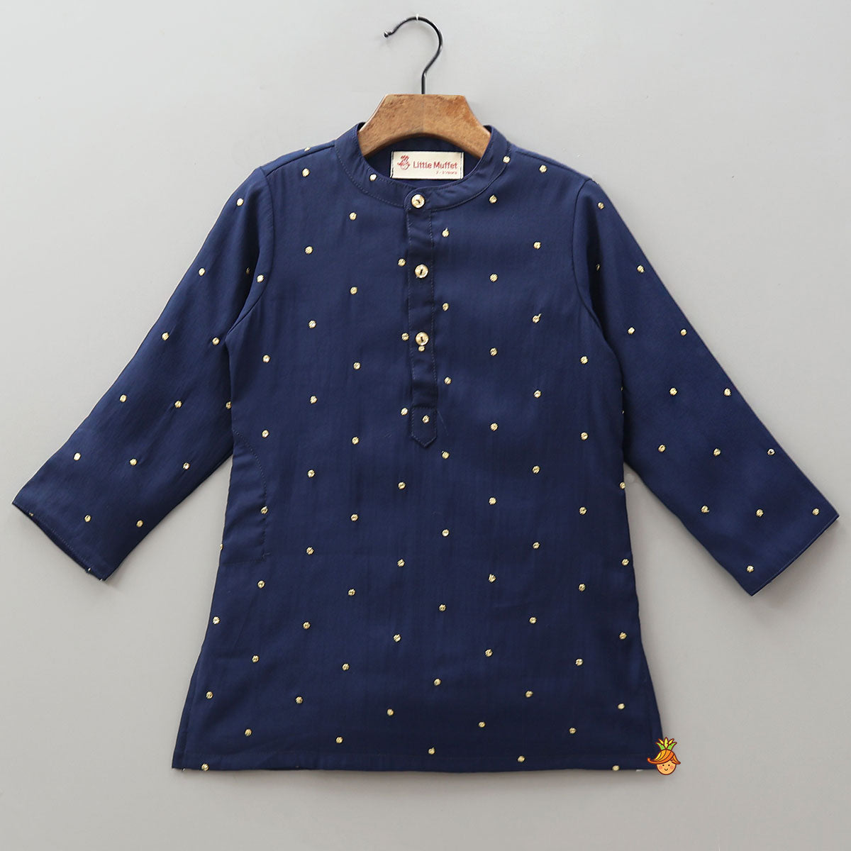 Sequins Embellished Kurta And Pyjama