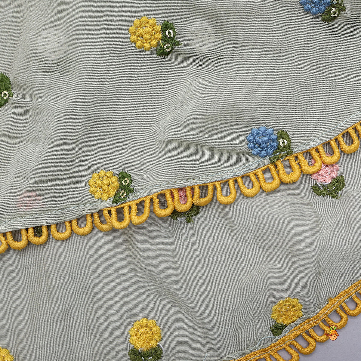 Floral Embroidered Stylish Backless Kurti With Sharara And Dupatta