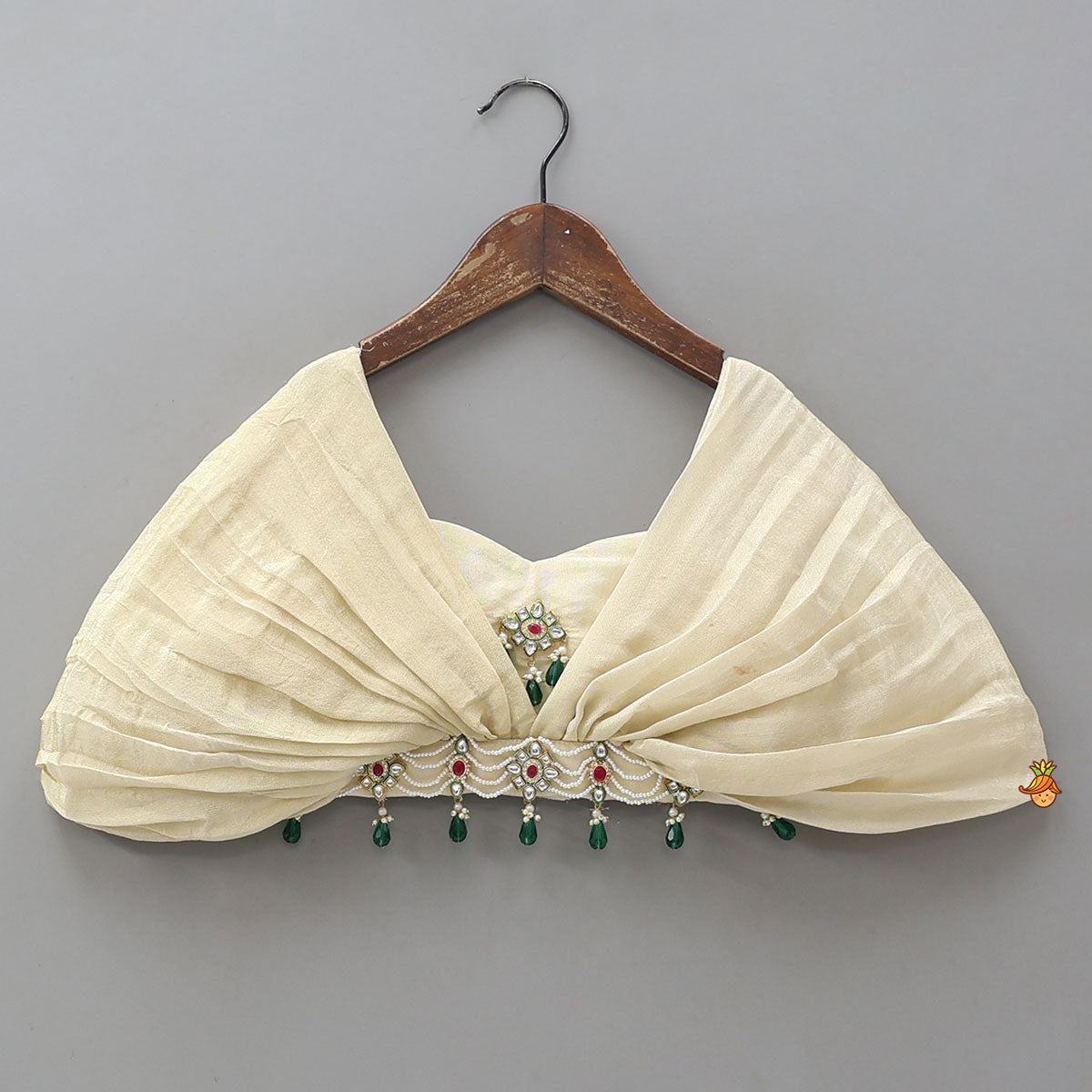 Lovely Strappy Shimmery Top And Skirt Style Lehenga