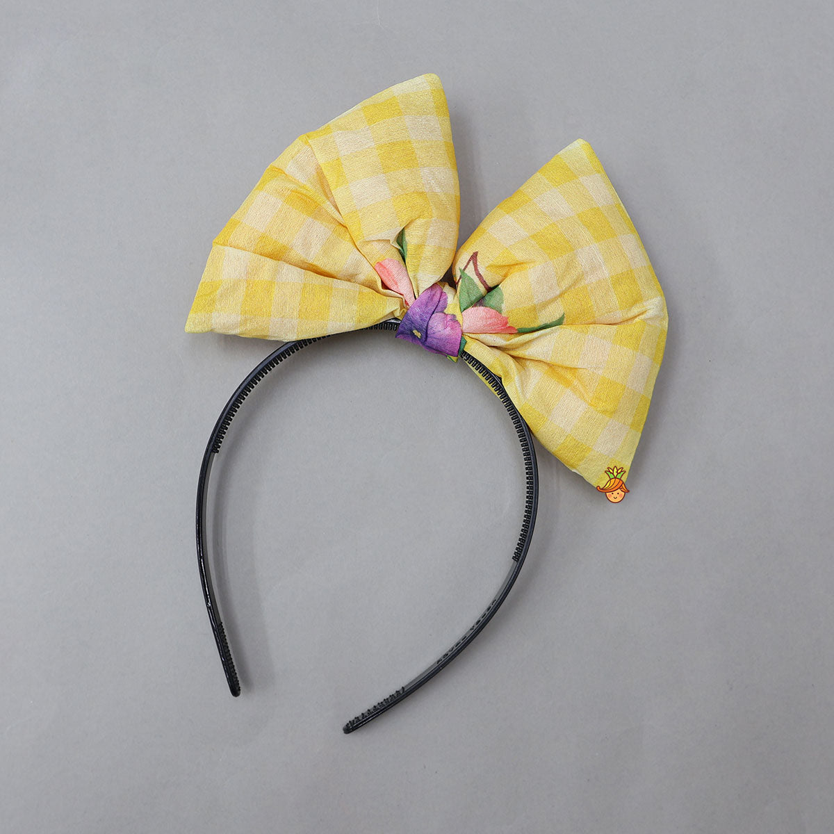 Pre Order: Floral Printed Criss Cross Knot Detail Crop Top And High Low Skirt With Hairband