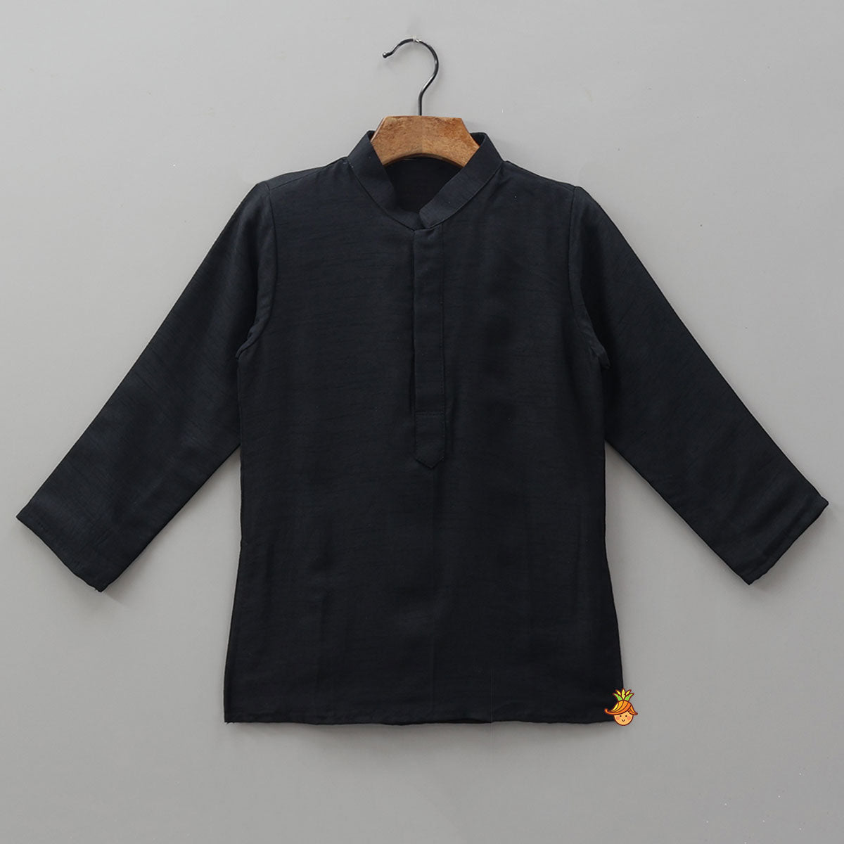 Pre Order: Ethnic Kurta With Heavy Embroidered Asymmetric Jacket And Pyjama