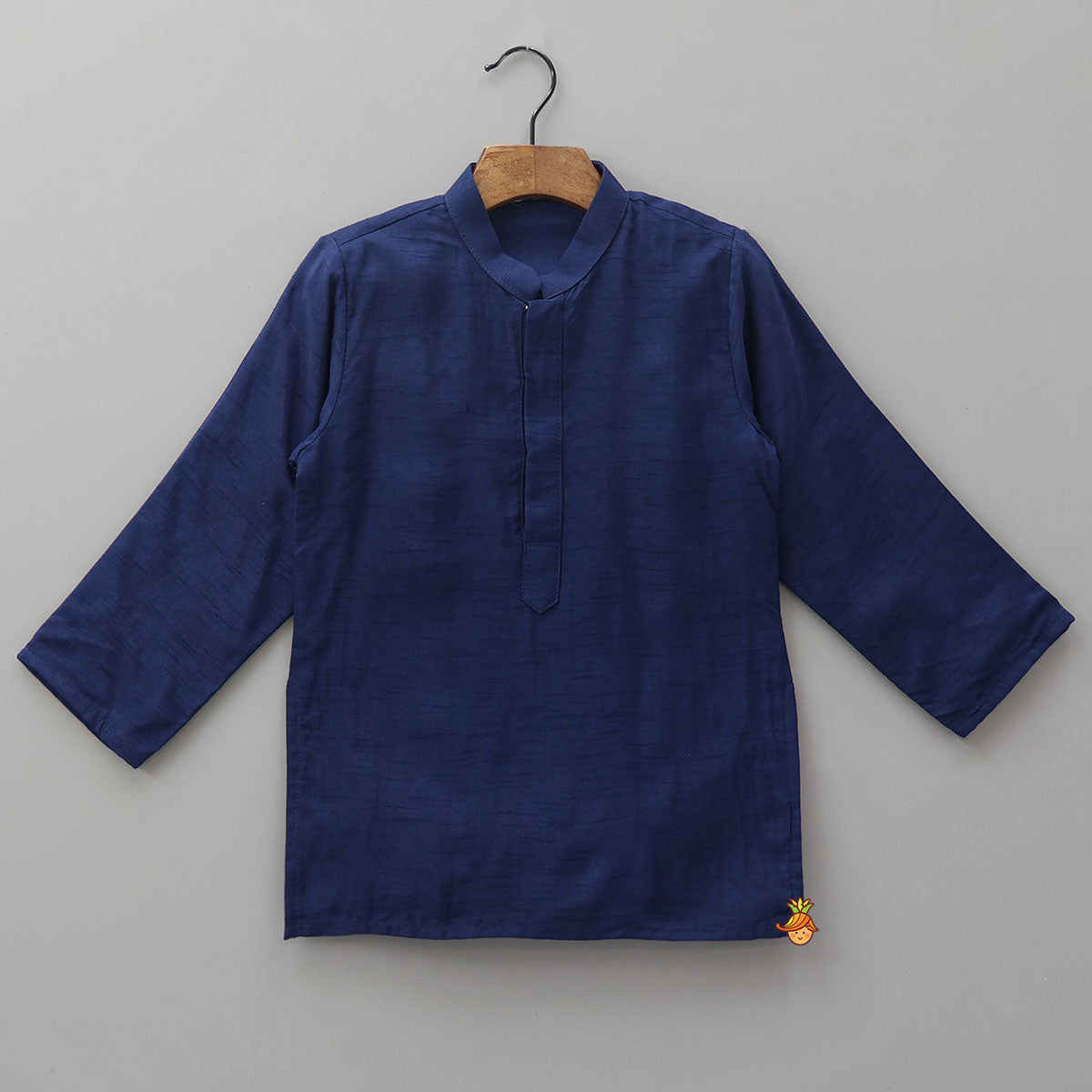 Pre Order: Ethnic Kurta With Heavy Embroidered Asymmetric Jacket And Matching Pyjama