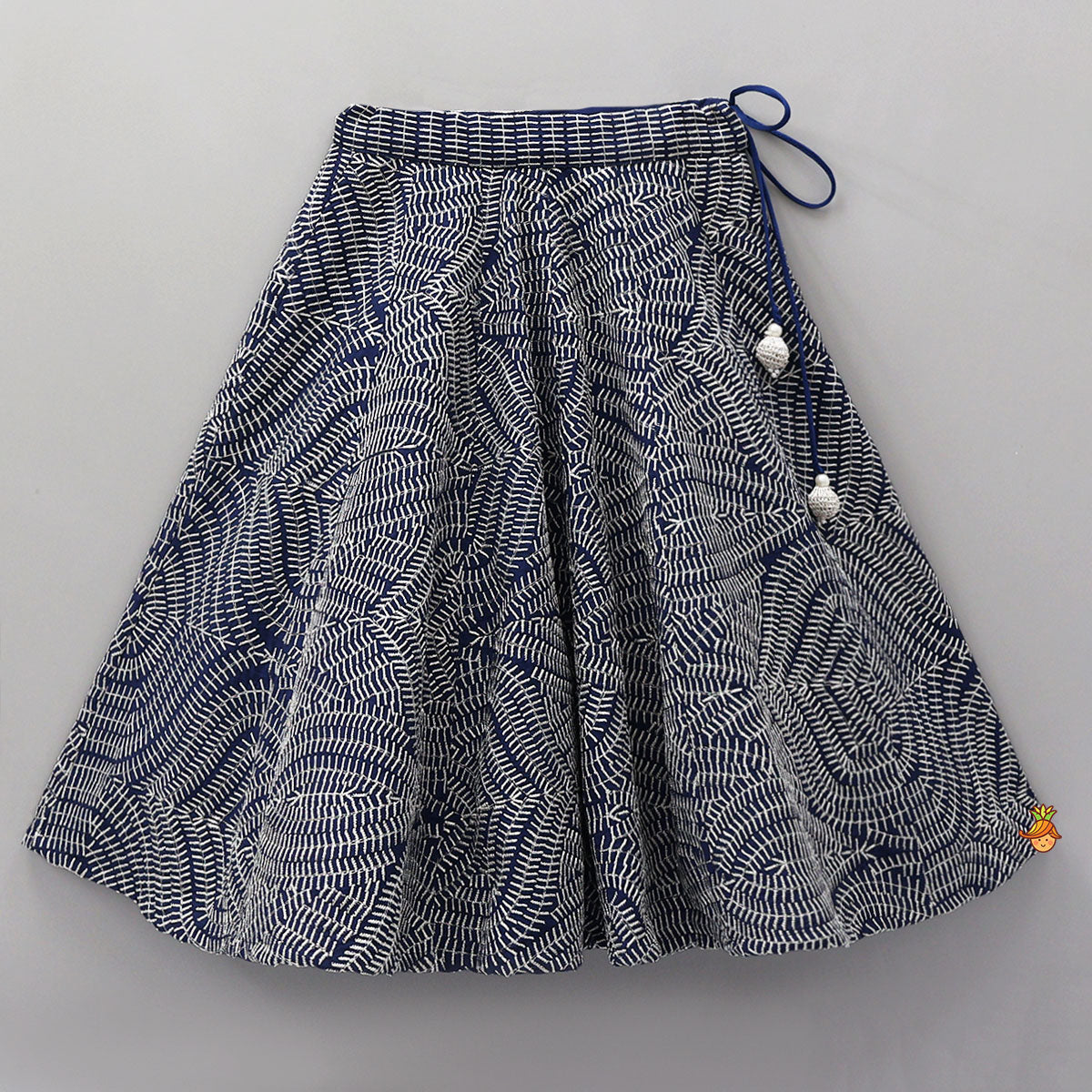 Pre Order: Lovely Pleated Crop Top And Heavy Embroidered Lehenga