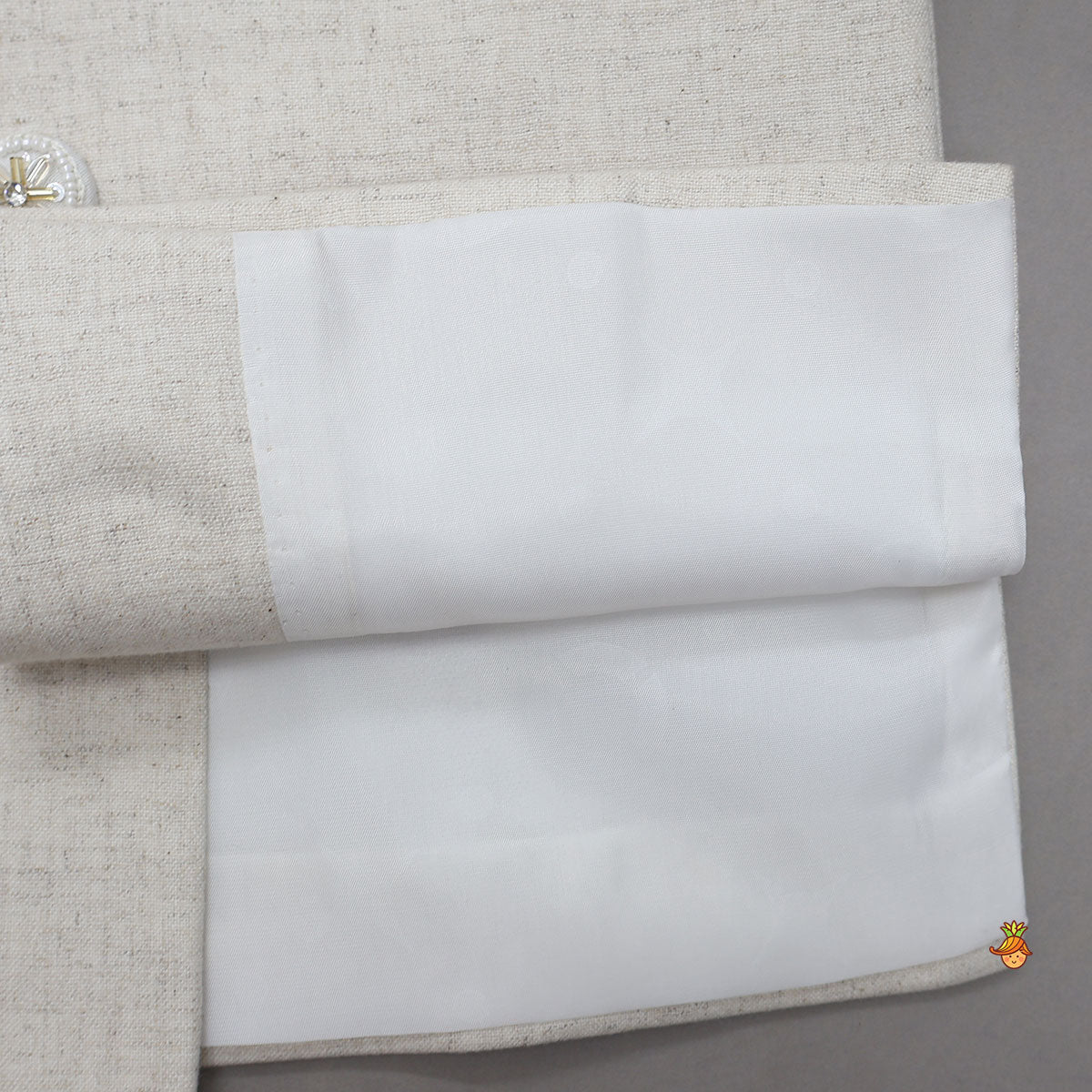 Handworked Sherwani With Attached Brooch And Pyjama