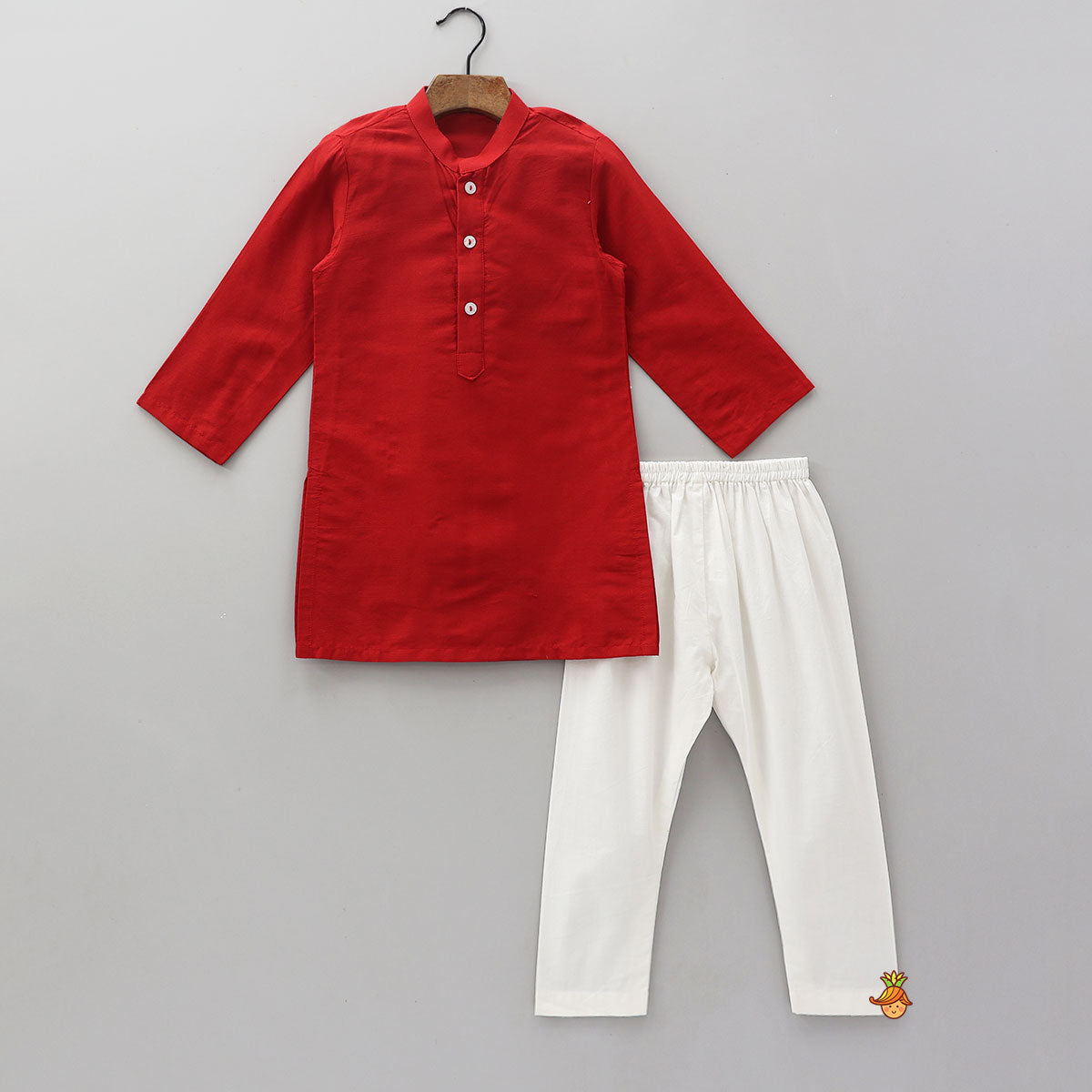 Pre Order: Kurta With Pocket Square Ethnic Printed Jacket And Pyjama