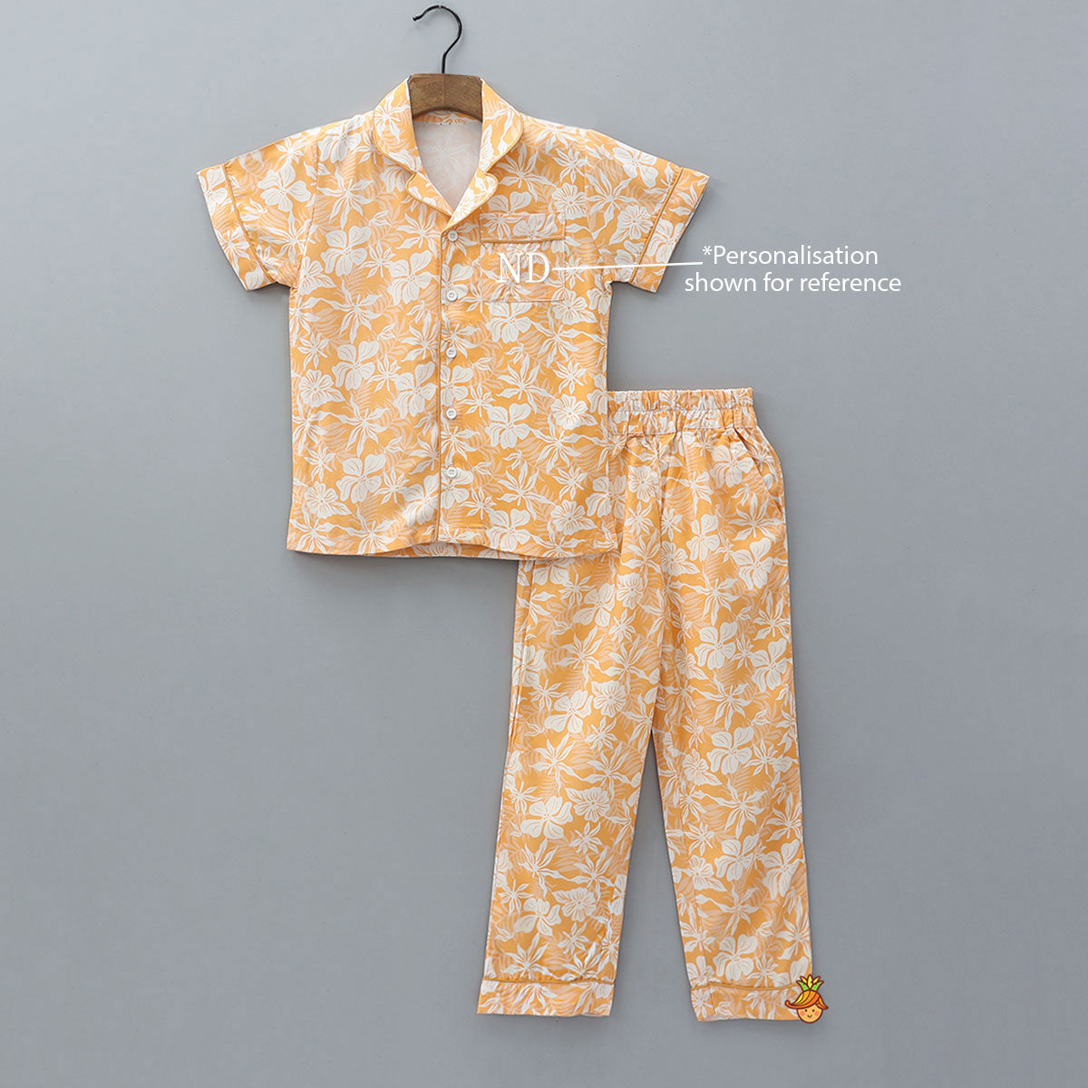 Pre Order: Floral Print Bamboo Fabric Sleepwear Set
