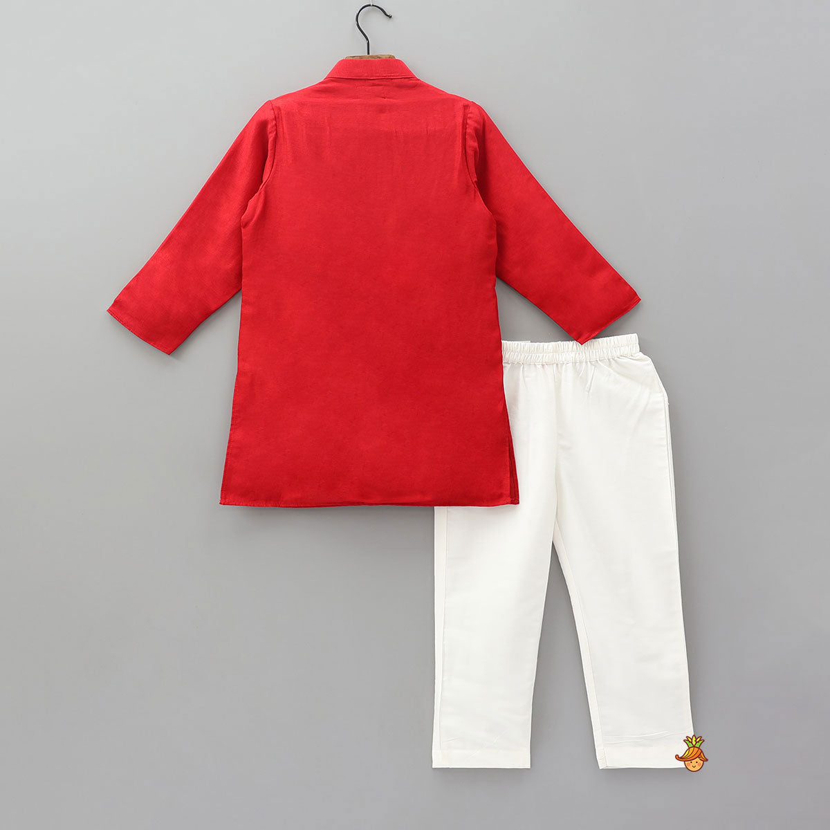 Pre Order: Hand Embroidered And Bead Embellished Kurta And Pyjama Set