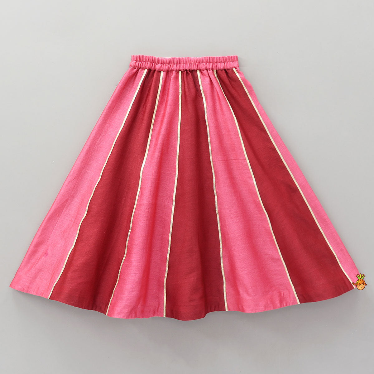 Pre Order: Hanging Fringe Tassel Crop Top And Lehenga