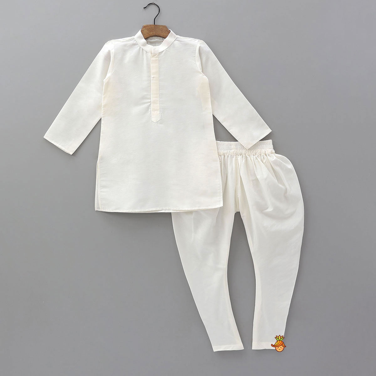 Pre Order: Kurta With Ethnic Printed Thread Work Jacket And Churidar