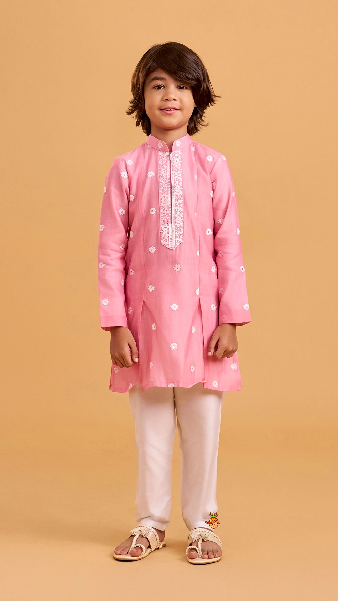 Front Slit Kurta And Pyjama