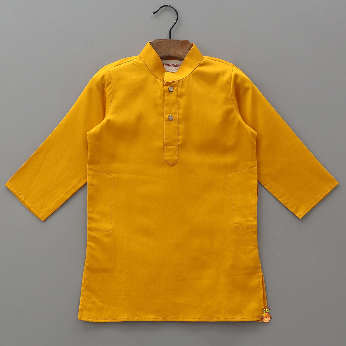 Pocket Detail Ethnic Kurta With Jacket And Pyjama
