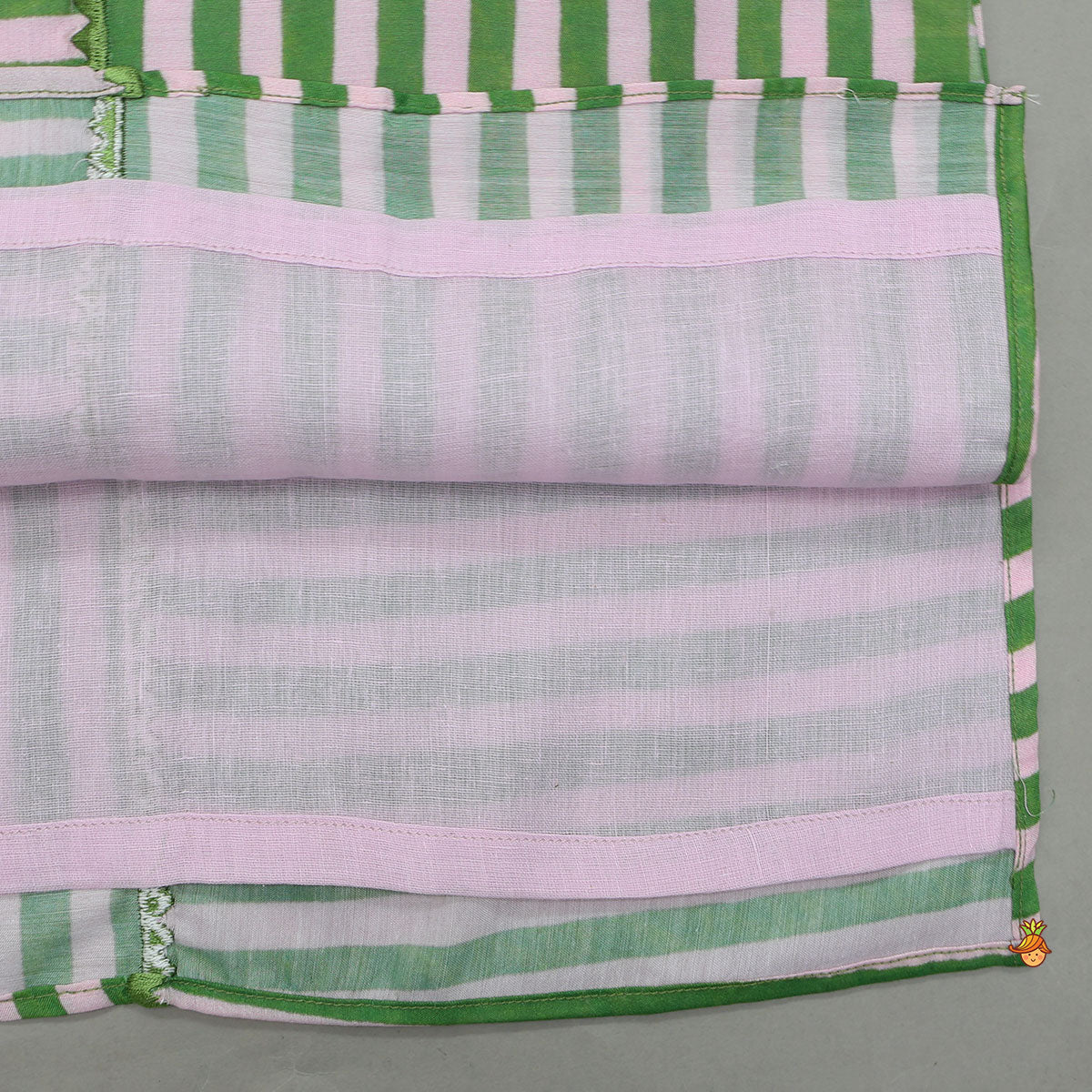 Striped Ethnic Kurta And Pyjama