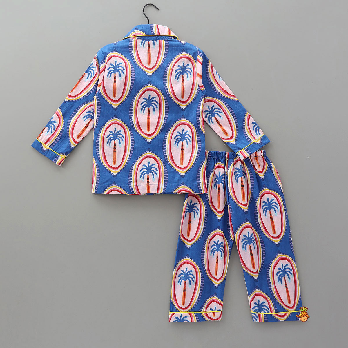 Pre Order: Tropical Printed Patch Pocket Sleepwear