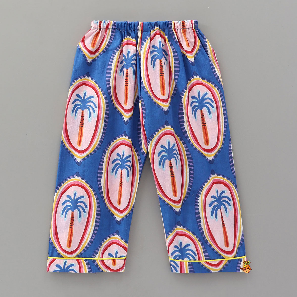 Pre Order: Tropical Printed Patch Pocket Sleepwear