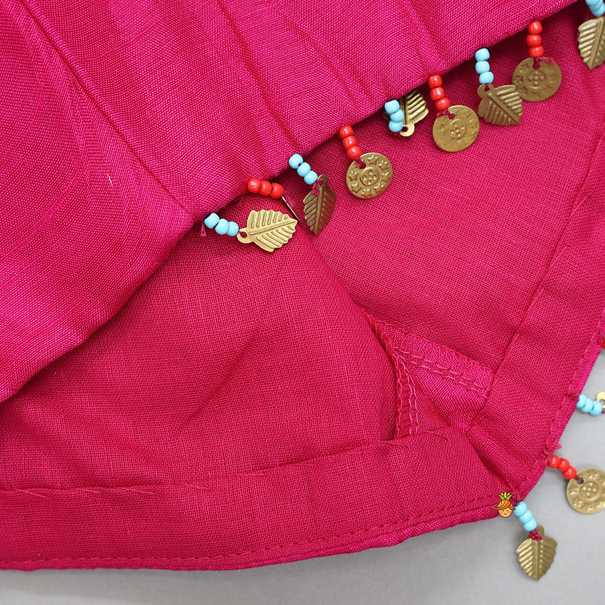 Pre Order: Top With Heavy Embroidered Jacket And Lehenga With Contrasting Dupatta