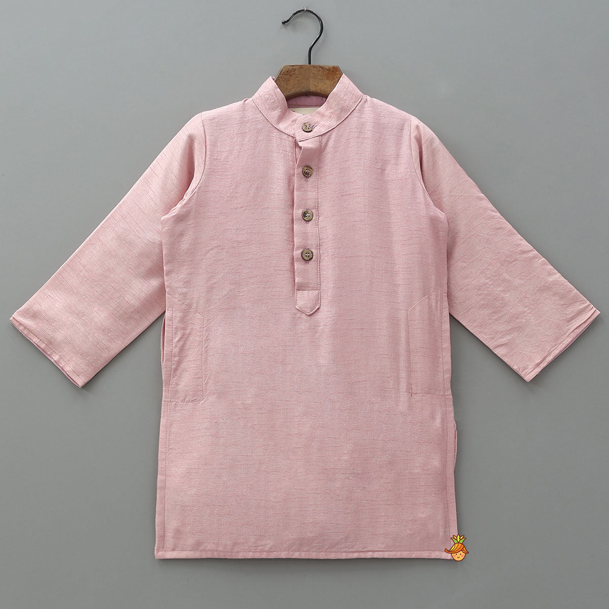 Pre Order: Elegant Silk Kurta With Floral Thread Embroidered Jacket And Pyjama