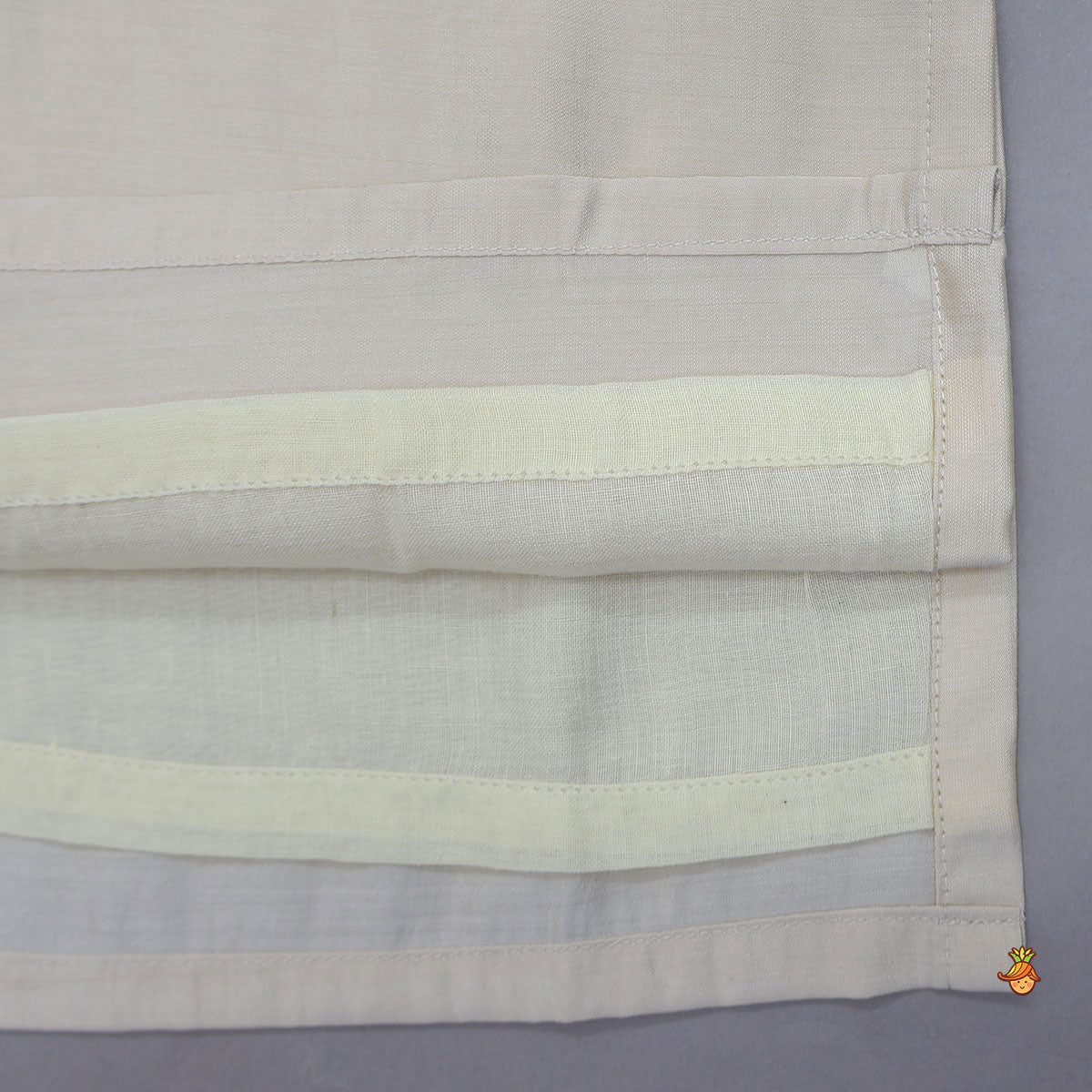 Pre Order: Hand Dori Embroidered Faux Mirror Work Kurta And Pyjama