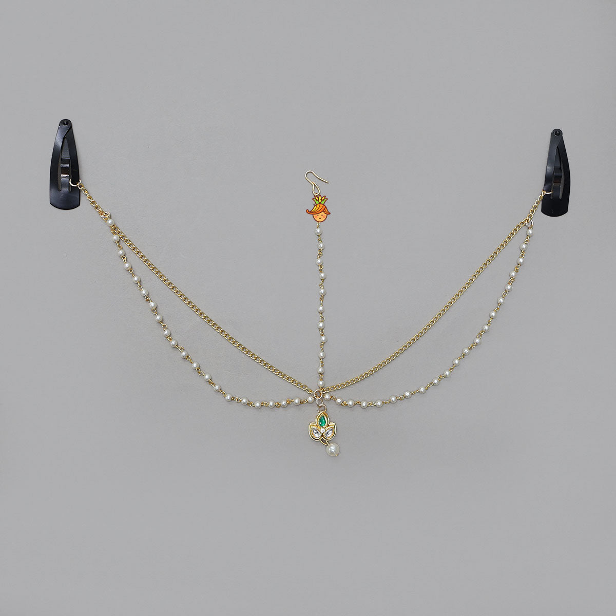 Charming Layered Chain Maang Tikka