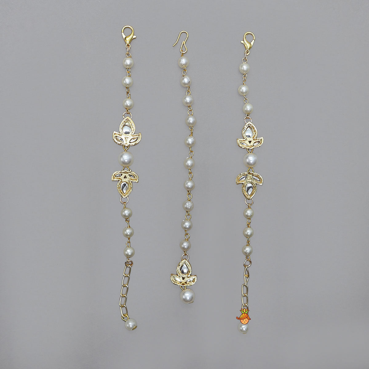 Traditional Bracelet and Maang Tikka Set