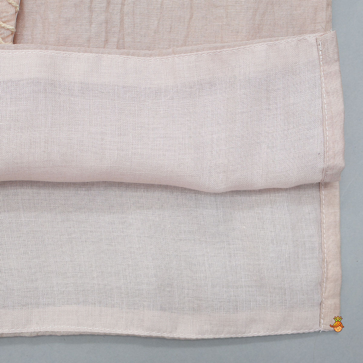 Pre Order: Asymmetrical Cord Embroidered Kurta with Pyjama