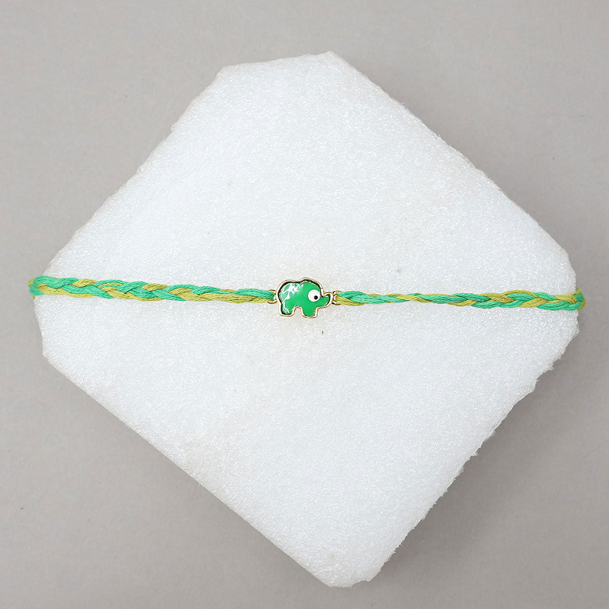 Tiny Elephant Charm Rakhi