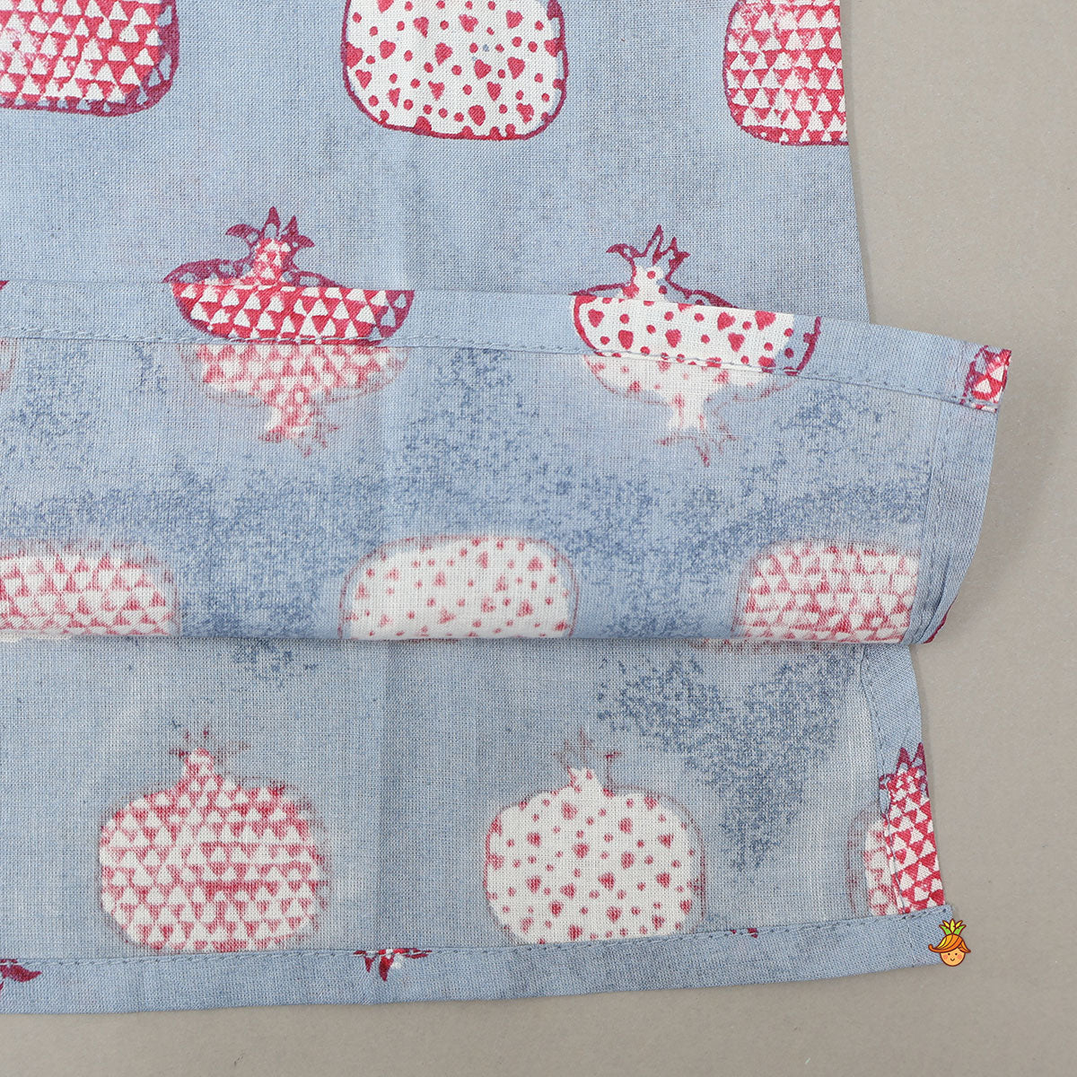 Fruit Print Kurta Pyjama Sleepwear