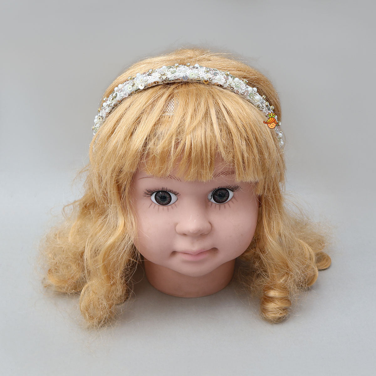 Sequin Work Georgette Hair Band