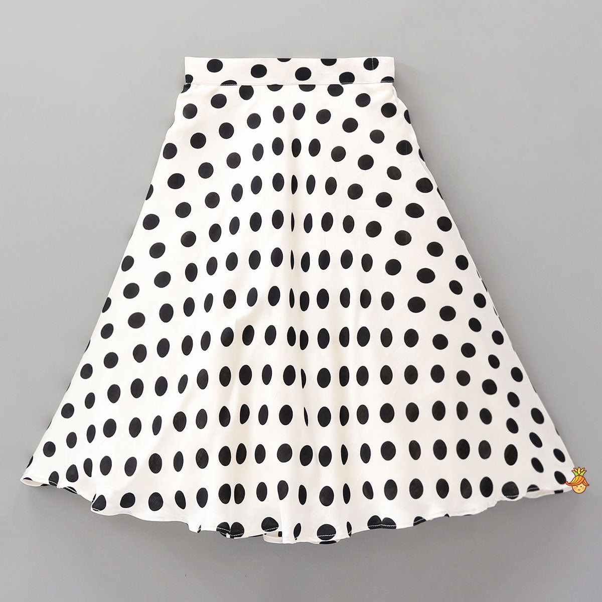 Pre Order: Polka Dot Print Halter Neck Crop Top And Lehenga