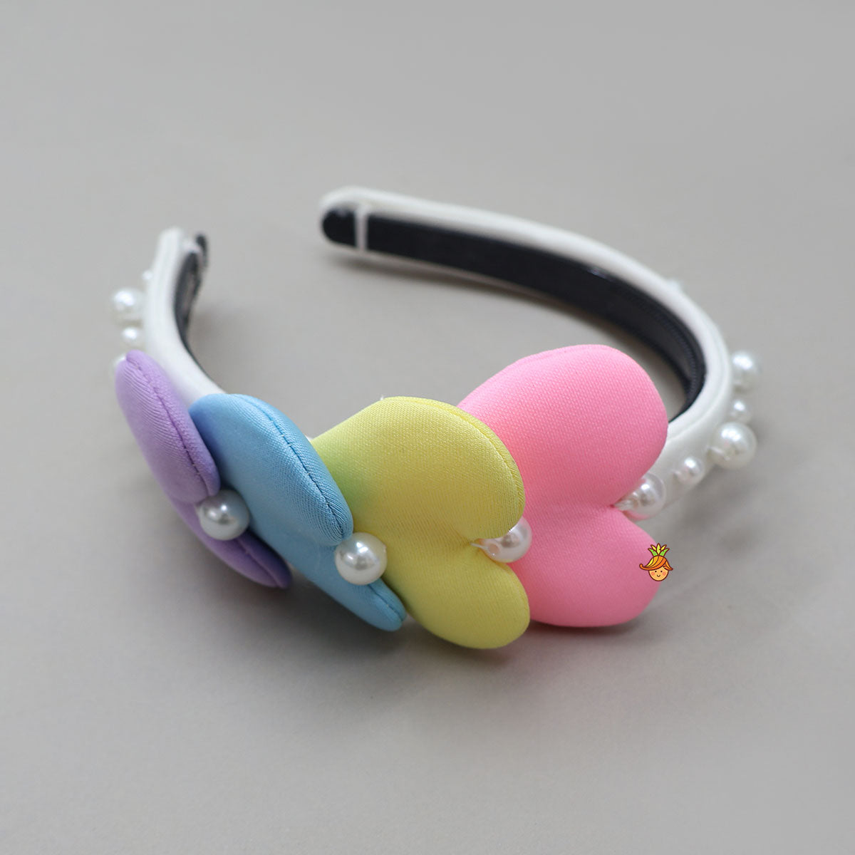 Pre Order: Pretty Pastel Hearts Dress With Headband