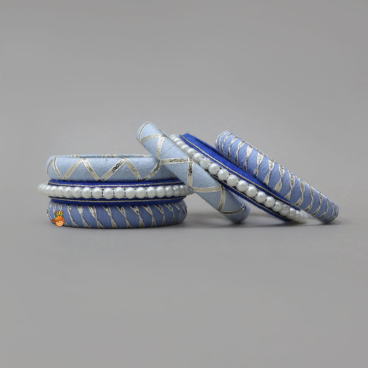 Beautiful Thread Bangles - Set Of 6