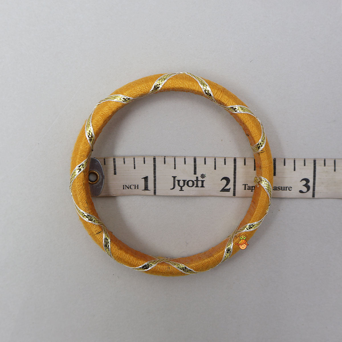 Handmade Embellished Thread Bangles