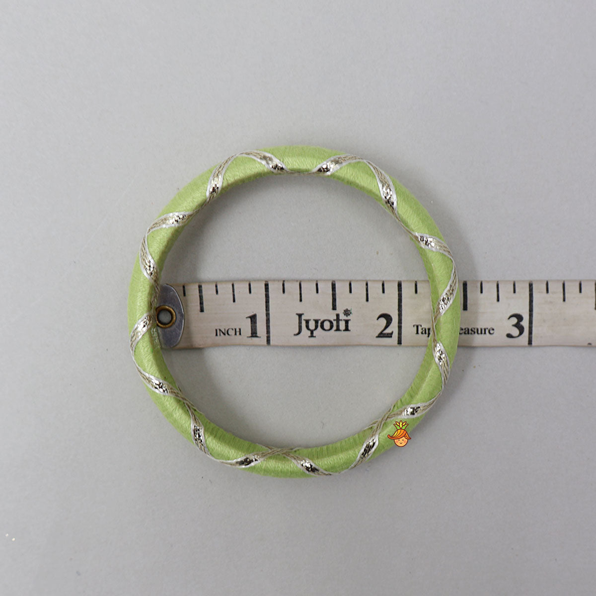Handmade Floral Thread Bangles