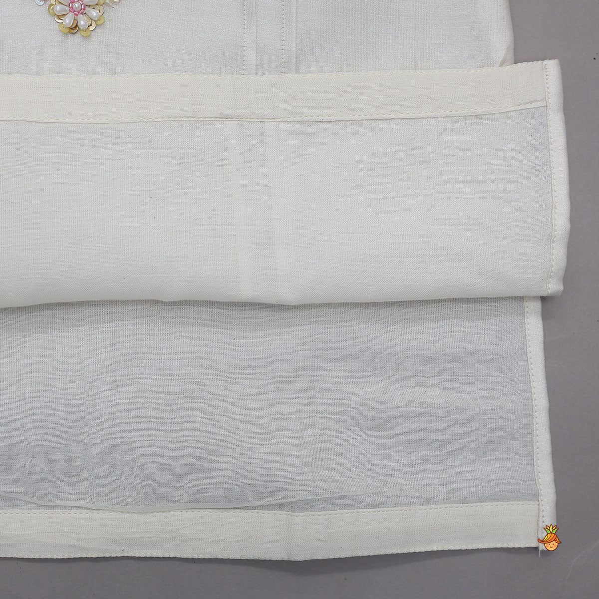 Pre Order: Floral Multicolour Bead And Sequin Embroidered Kurta With Pyjama
