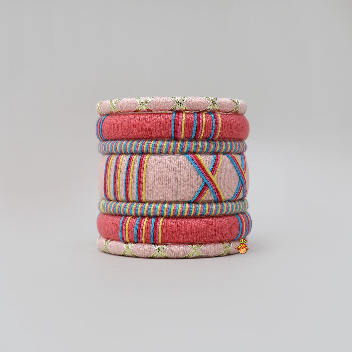 Thread Wrapped Elegant Bangles