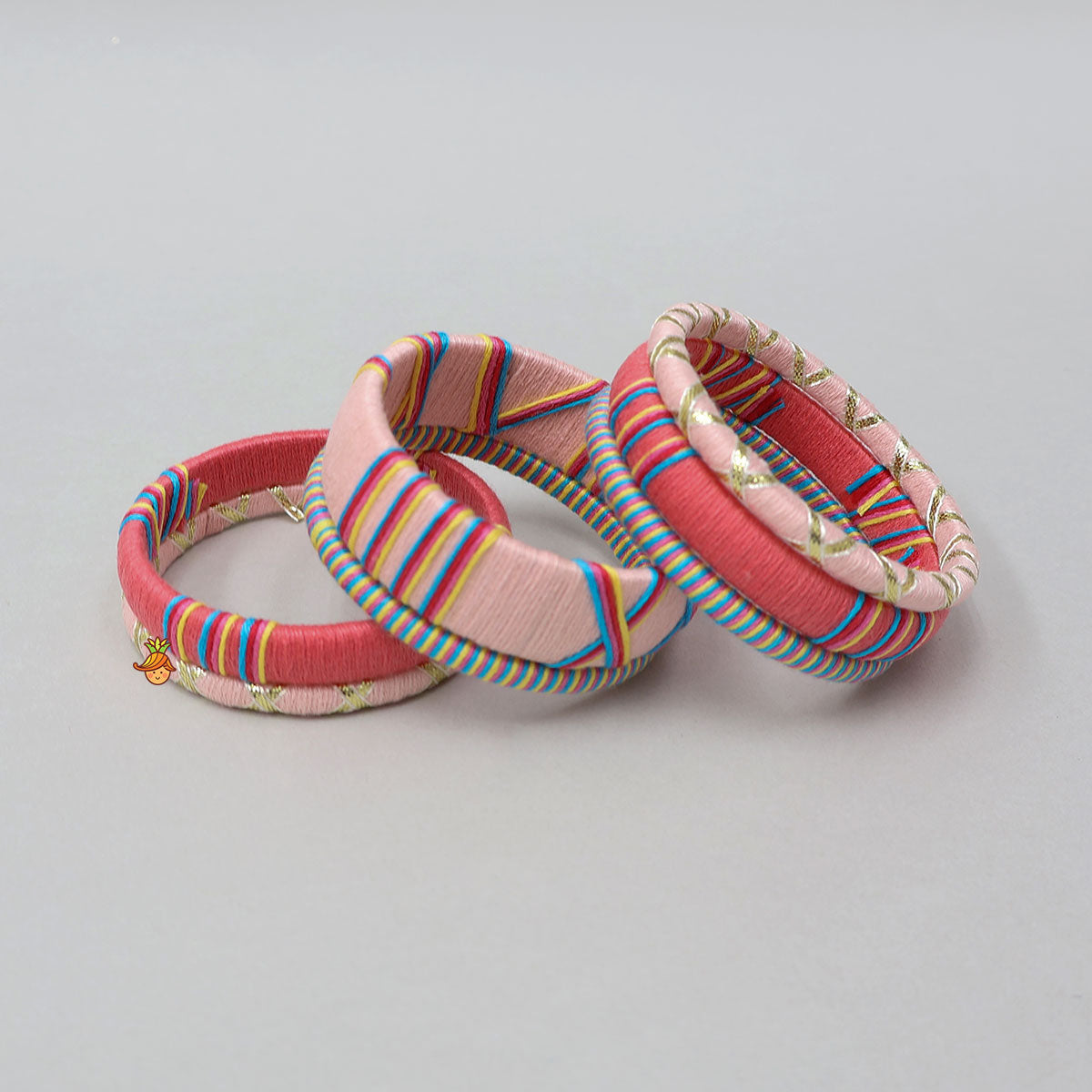 Thread Wrapped Elegant Bangles
