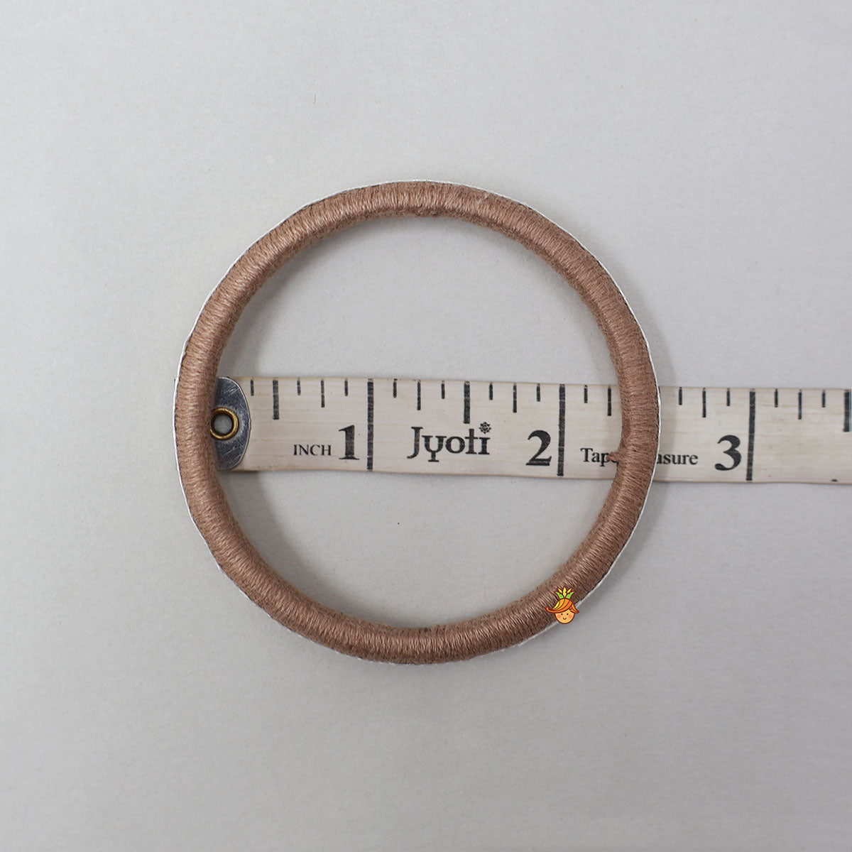 Thread-Wrapped Bangles With Lace Detailing