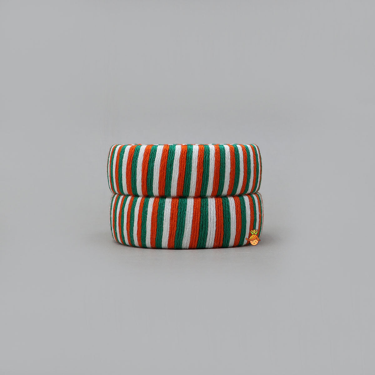 Thread-Wrapped Bangles Set
