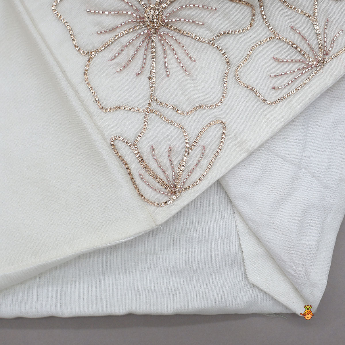 Pre Order: Shawl Collar Crop Top With Contrasting Lehenga