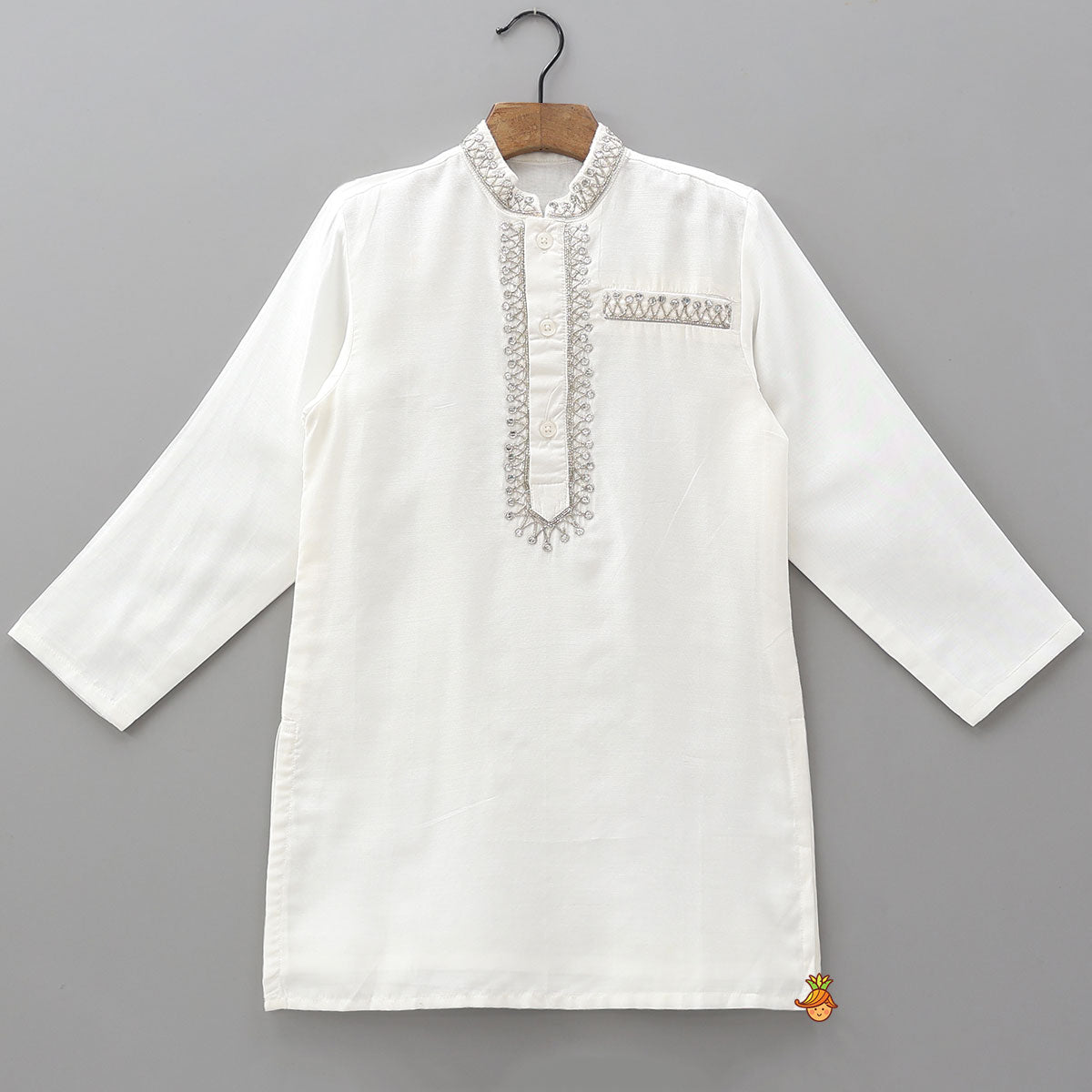 Pre Order: Cutdana Handwork Kurta And Pyjama
