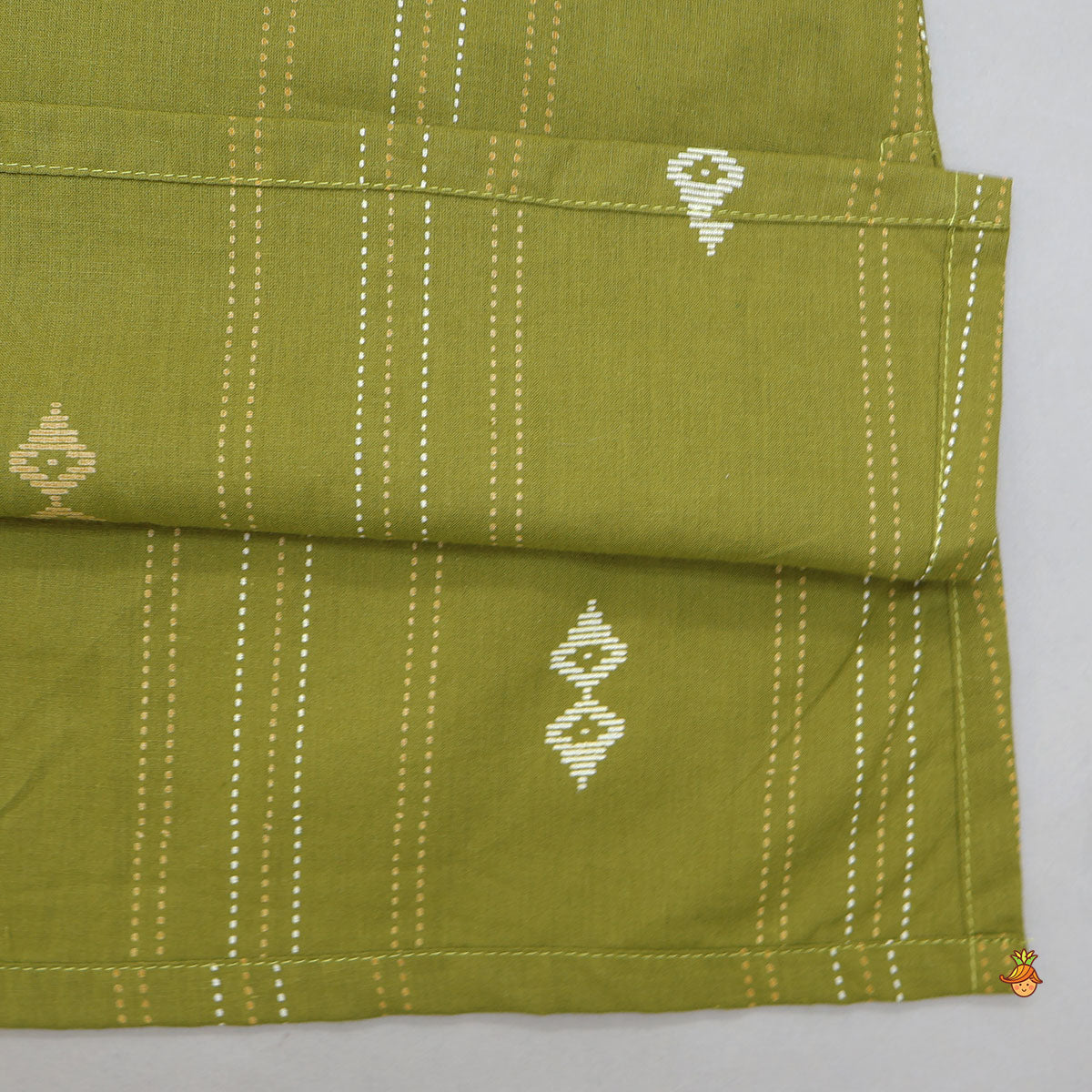 Pre Order: Printed Front Placket Kurta And Pyjama