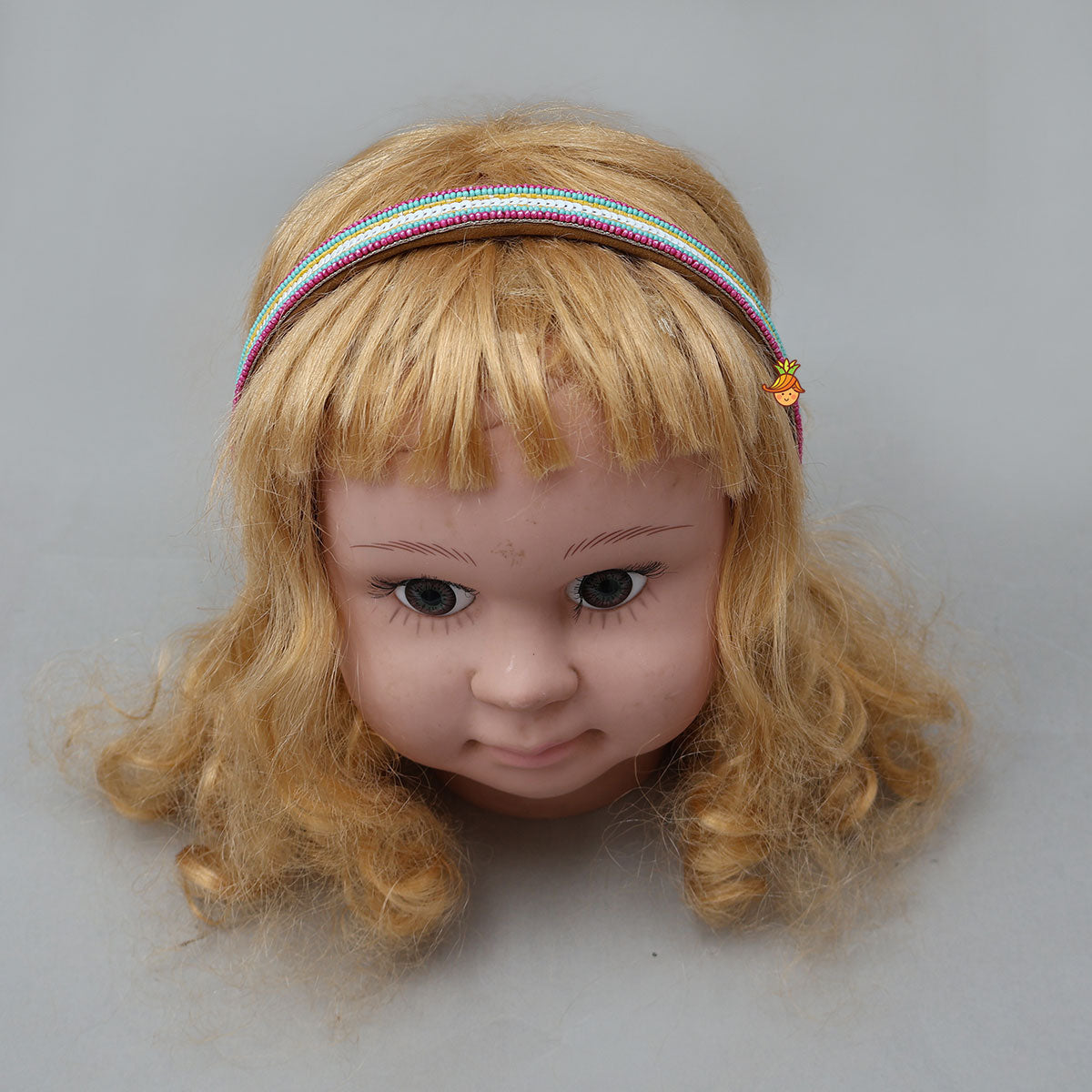 Hand-Embroidered Colourful Hair Band